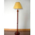 wooden floor lamp