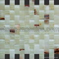 Green onyx mosaic tile