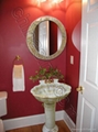 Green onyx pedestal sink