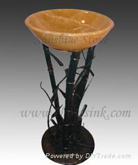 Lunar stand with Ruby onyx sink 4