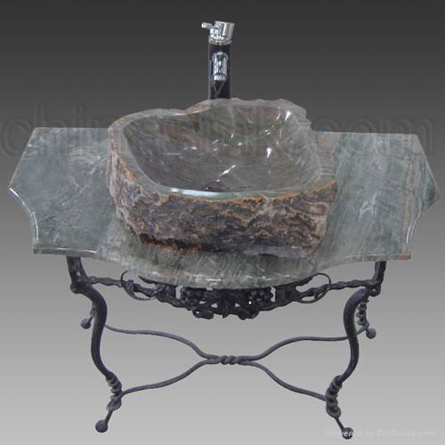 Ruby onyx sink with vanity top 4