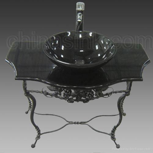 Ruby onyx sink with vanity top 5