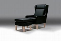 Chair and Ottoman