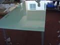 Dining glass table 4