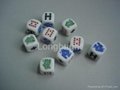 transparence dice, gift dice, domino, chips 4