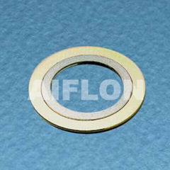 Ti Spiral wound gasket with outer ring