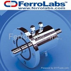 Ferrofluid-based seals / feedthroughs