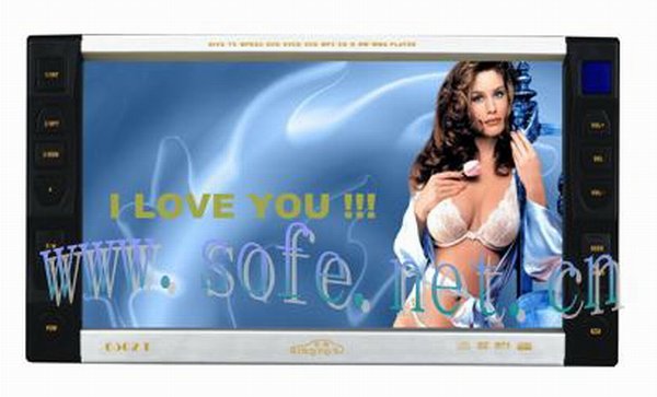 2 Din Car DVD with 6.5" LCD Screen 5
