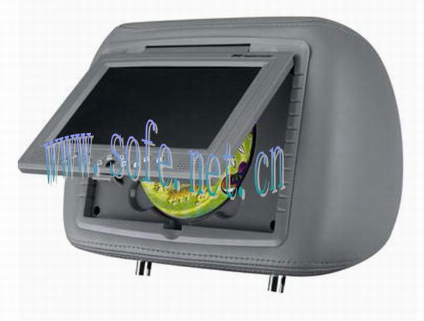 7"LCD Screen Headrest with DVD 3