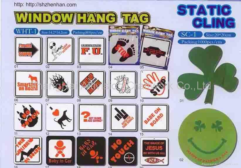 Window Hang Tag