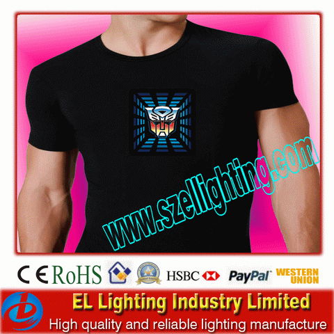 EL Dancing Sound Acitve Shirts 2