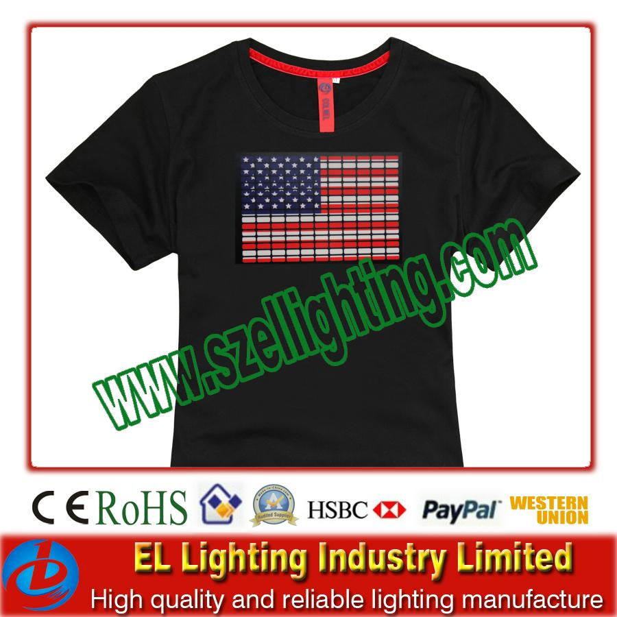 Current design el light up t shirt 3