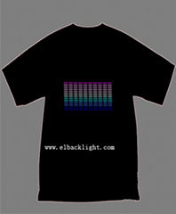 EL Equaliser Sound Active Shirts