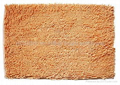 microfiber chenille bath mat