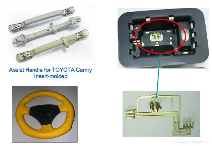 鑲入成型注塑模具