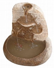 stone fountain