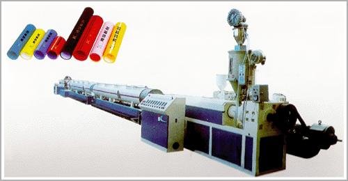 HDPE硅芯管生产线