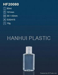 80ml plastic bottle