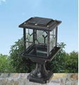 solar pillar light