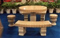 Stone Chair & Table,Stone Carving,Granite Bench,Marble,Coutertop,Stone Furniture 4