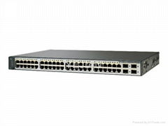 CISCO SWITCH WS-C3750V2-48PS-S 