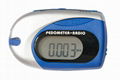 AM/FM radio Pedometer