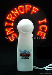 FlASHING LED  MESSAGE FAN