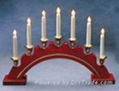 Wooden Candle Arch Light 2