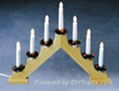 Wooden Candle Arch Light 5