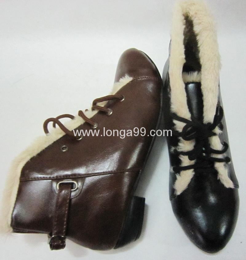 lady's cotton-padded shoes 2