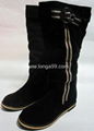 woman high boots