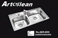 One Pc Process Stainless Steel Sink(ABN-800) 1