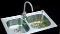 One PC Process Stainless Steel Sink