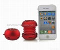 hamburger mini speaker with TF card reader 5