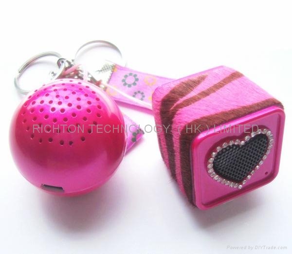 cute gift promotion promotional gift mini cube speaker 3