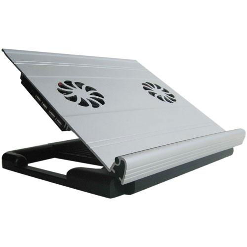 iDock A1 aluminum adjustable laptop stand with 4 ports usb hub