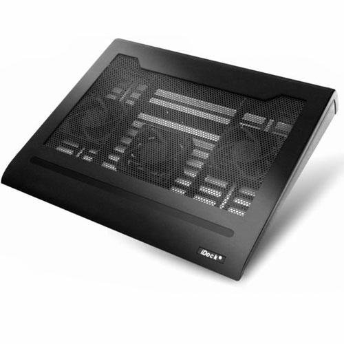 iDock C2 3 fans notebook cooler pad with 4 ports usb hub