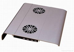 iDock C5 aluminum notebook cooler pad with usb