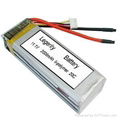  High power discharge polymer lithium battery