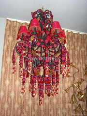 NICE RED CHANDELIER