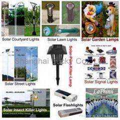 various Solar Lights