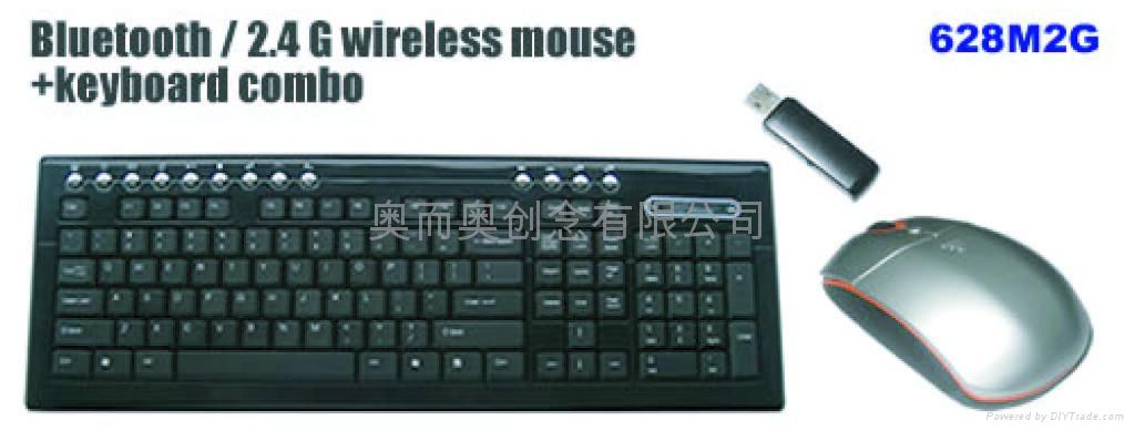 Bluetooth Mouse with Keyboard  2