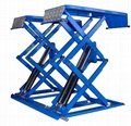 hydraulic lift equipments for servicing car 2