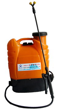 electric rechargable packback sprayer