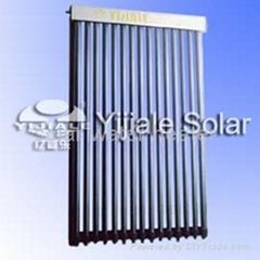 Solar Collector with copper heat pipe 