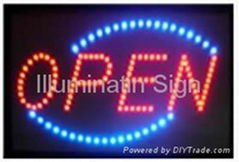 Open Led Sign