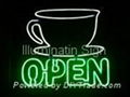 Open neon sign 1