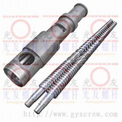 Conical Twin Screw & Barrel