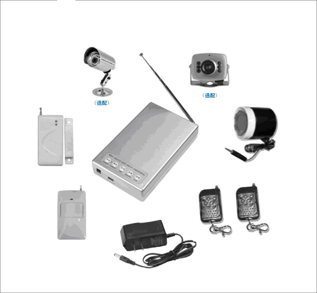 3 in 1 bulglarproof alarm system(surveillance/Video Capture/Alarm)