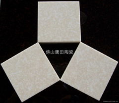 Crystallized glass ceramics composite tile